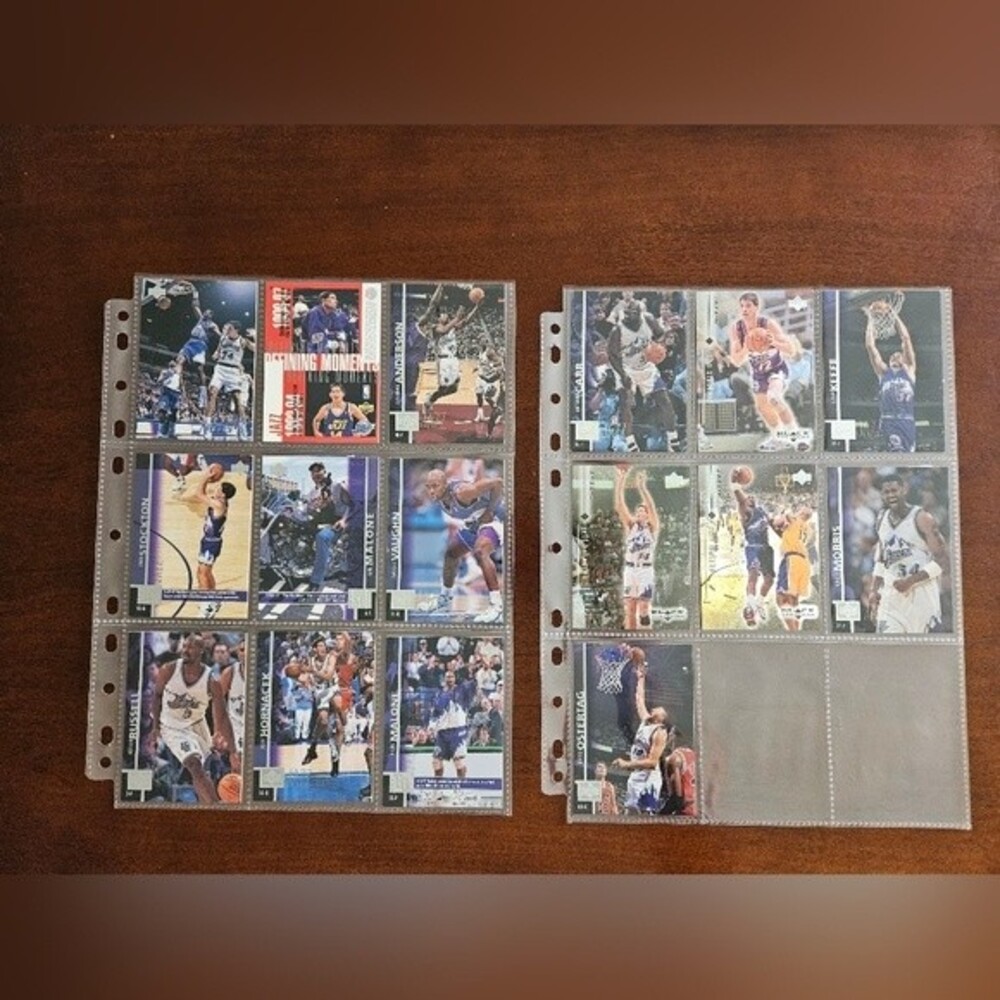 NBA Utah Jazz Card Collection